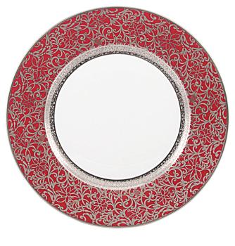 American dinner plate red - Raynaud